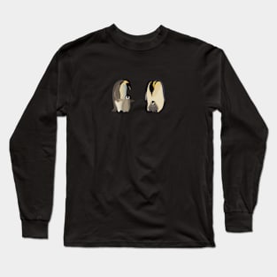 Penguins and chicks Long Sleeve T-Shirt